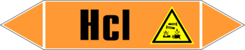 Маркировка трубопровода "hcl" (k11, пленка, 252х52 мм)" - Маркировка трубопроводов - Маркировки трубопроводов "КИСЛОТА" - Магазин охраны труда и техники безопасности stroiplakat.ru